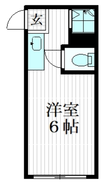 ボナハイム羽田の間取り