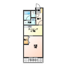 ラムセスＡ小白川の間取り