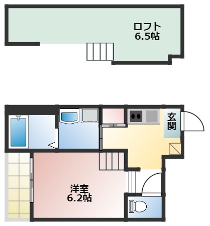 カレラの間取り