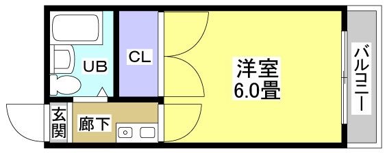 すばる城北の間取り