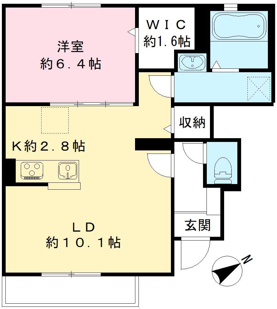 ボードバレーの間取り