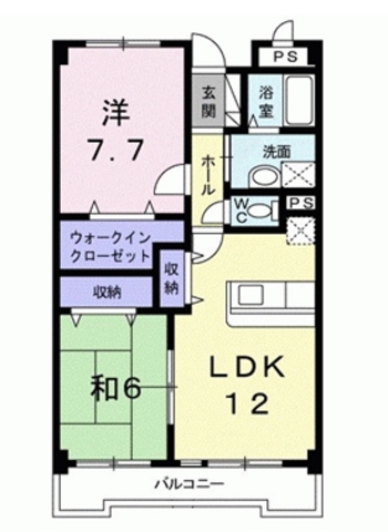 モルティ三田村の間取り