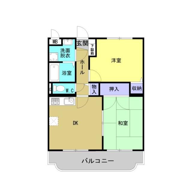 シャンティの間取り