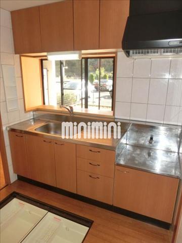 キッチン　大きなカウンターキッチン