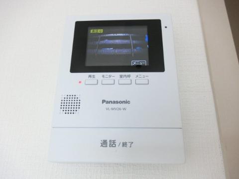 セキュリティ　カメラ付インターホン（イメージ）