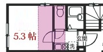 東京都足立区青井４（アパート）の賃貸物件の間取り