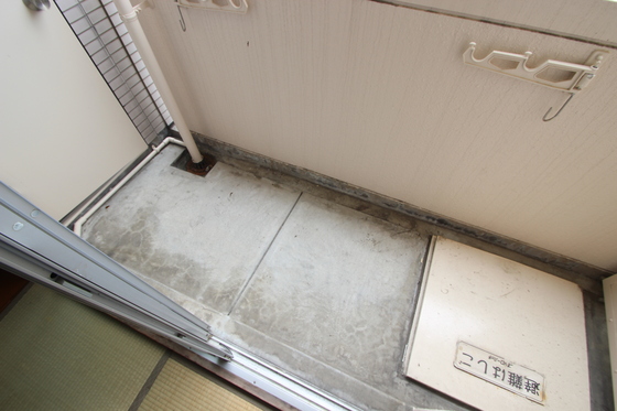 バルコニー　※他号室の写真です。