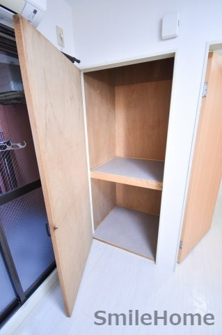 収納　収納があると、お部屋がすっきり片付きますね。