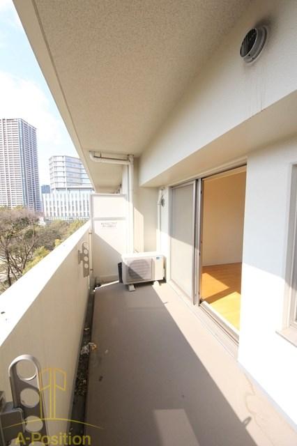 バルコニー　レジュールアッシュ福島