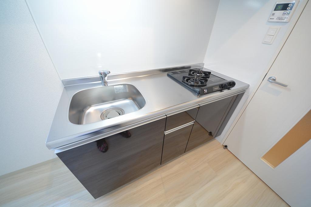 キッチン　ＬaＣＡＳＡ天王寺　2口ガスシステムキッチン