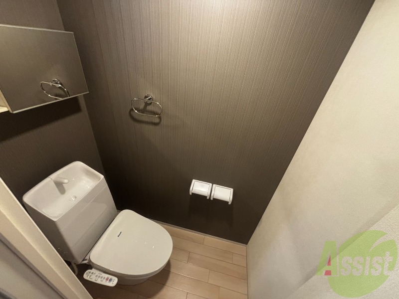 トイレ　トイレはウォシュレット機能付き。シャワートイレは日本の宝。