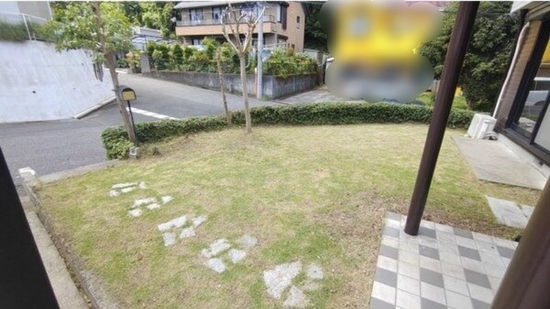 庭　図面と現状に相違がある場合には現状を優先