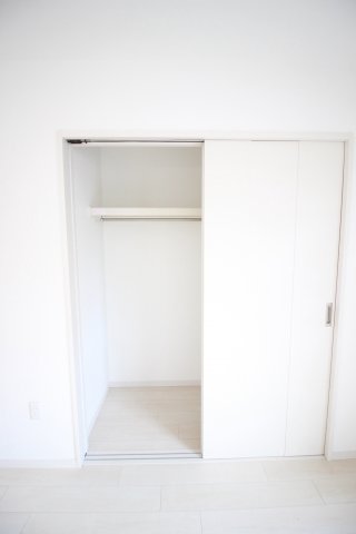 収納　たっぷりとした収納スペースです