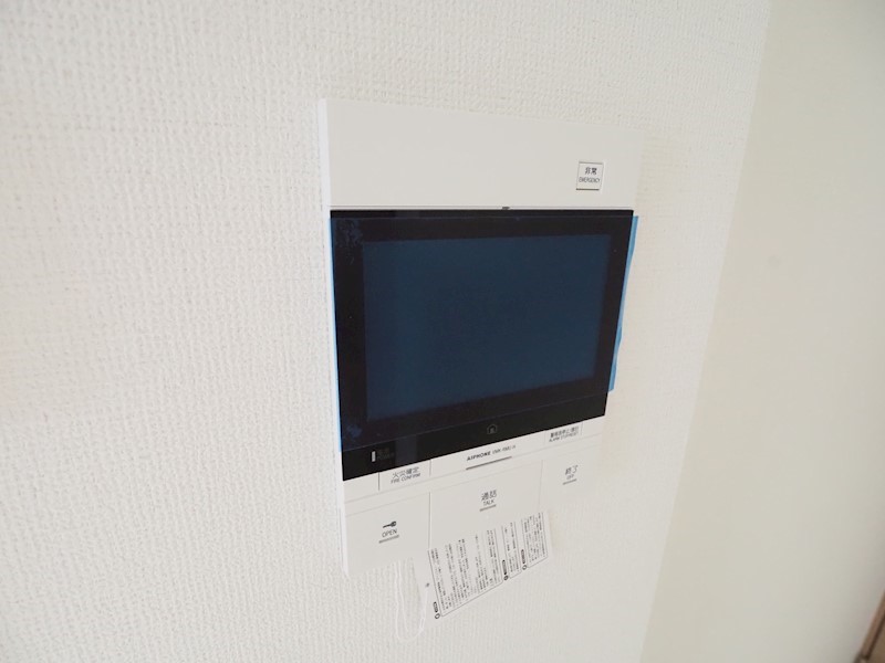 セキュリティ　画面が大きく来客者が分かりやすい！
