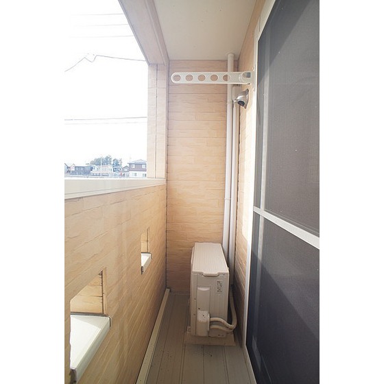 バルコニー　南面日当たり良好です