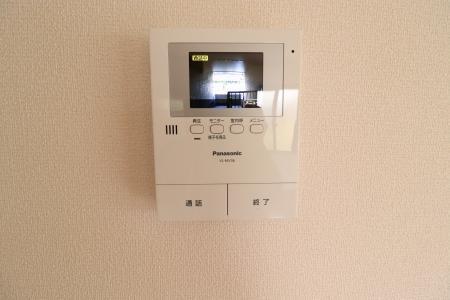 セキュリティ　モニター付きインターホン