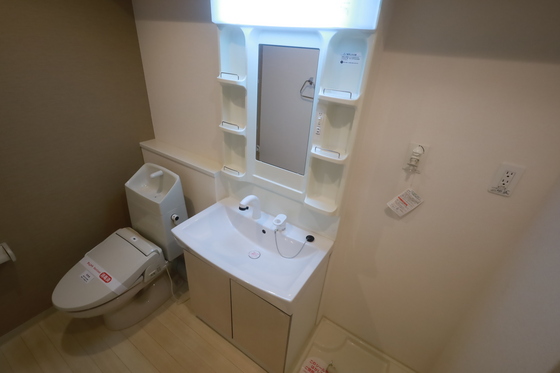 洗面設備　※別部屋の写真です