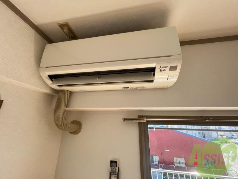 その他設備　エアコンが付いているので夏も冬も快適ですね～