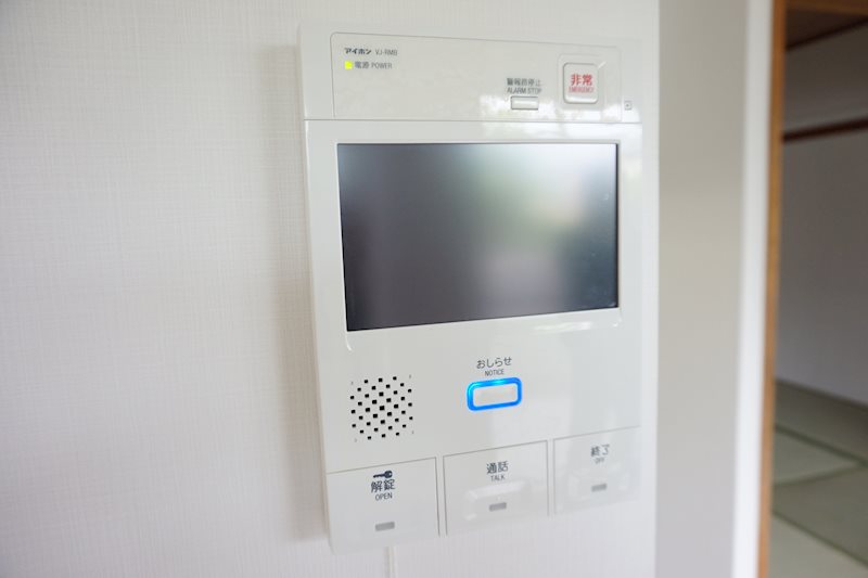 セキュリティ　来客時に便利なＴＶモニターホン