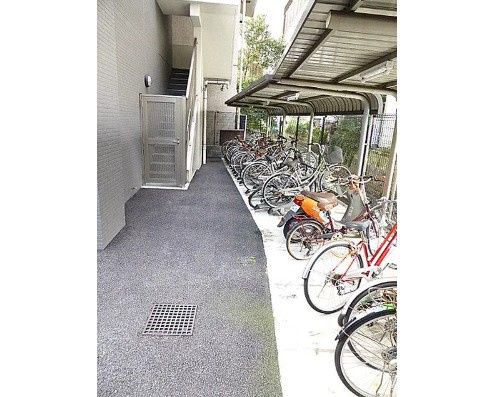 駐車場　駐輪場です。