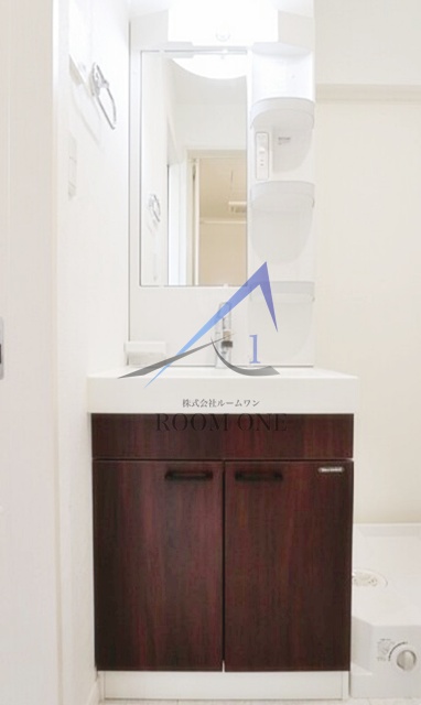 洗面設備　洗面台です。