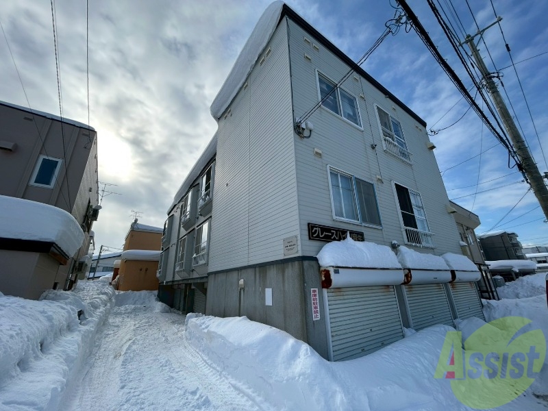 建物外観　札幌市東区北３７条東「グレースハイツ麻生」