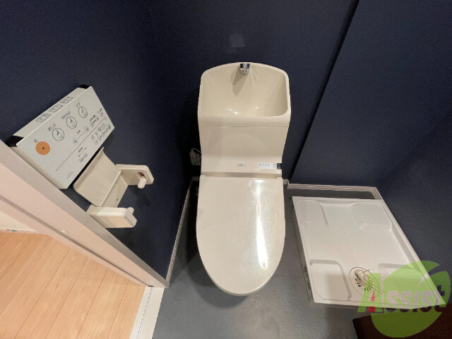 トイレ　清潔感のあるトイレで安心して使用できますね！
