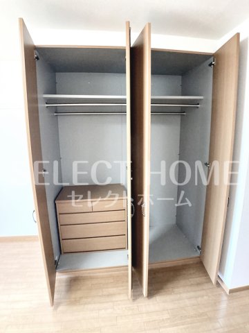 収納　同型タイプ収納のためのスペースです