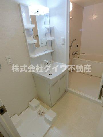 洗面設備　※2022年8月リノベーション直後の写真です