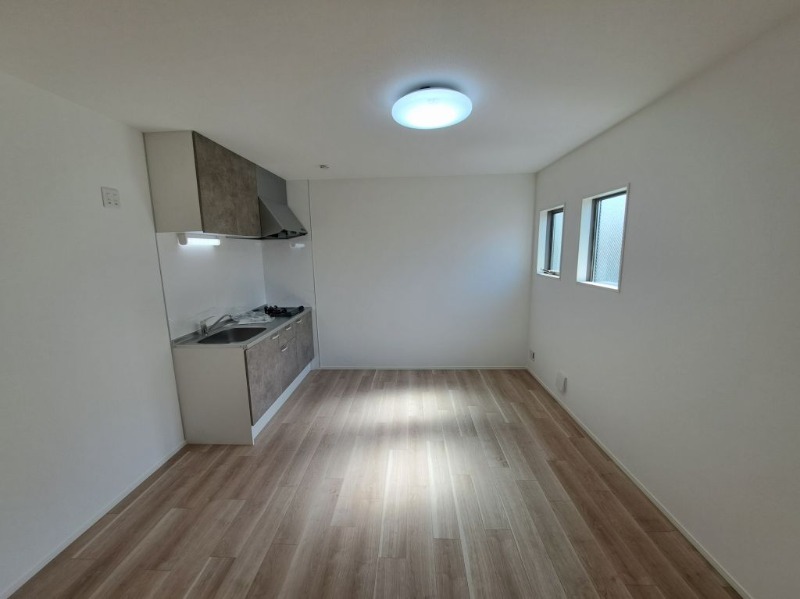 居室・リビング　建築中