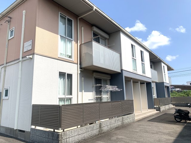 建物外観　シャーメゾン津之郷・軽量鉄骨造