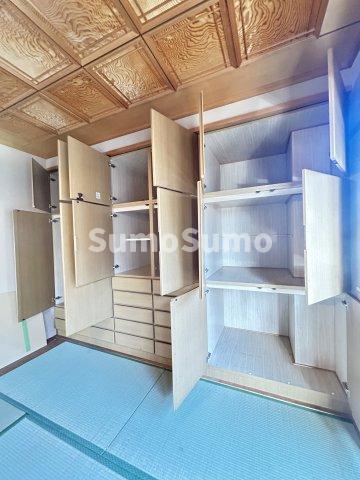 収納　ちょっとした収納スペースも充実しています