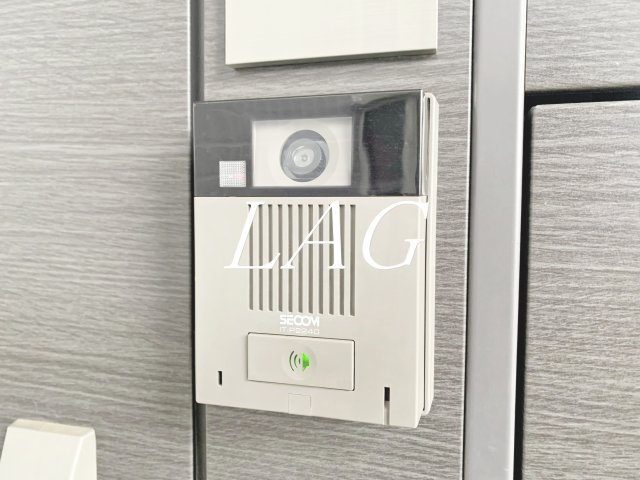 セキュリティ　モニター付きインターフォンです。