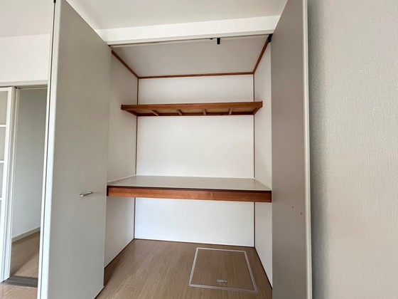 収納　※別号室の写真です。