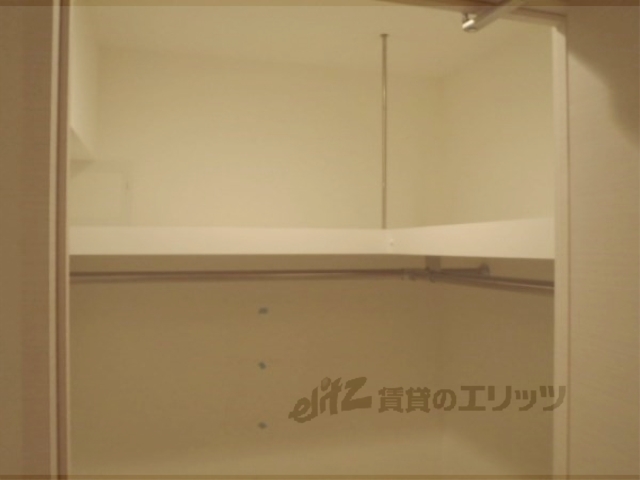 収納　ウォークインクローゼットです。