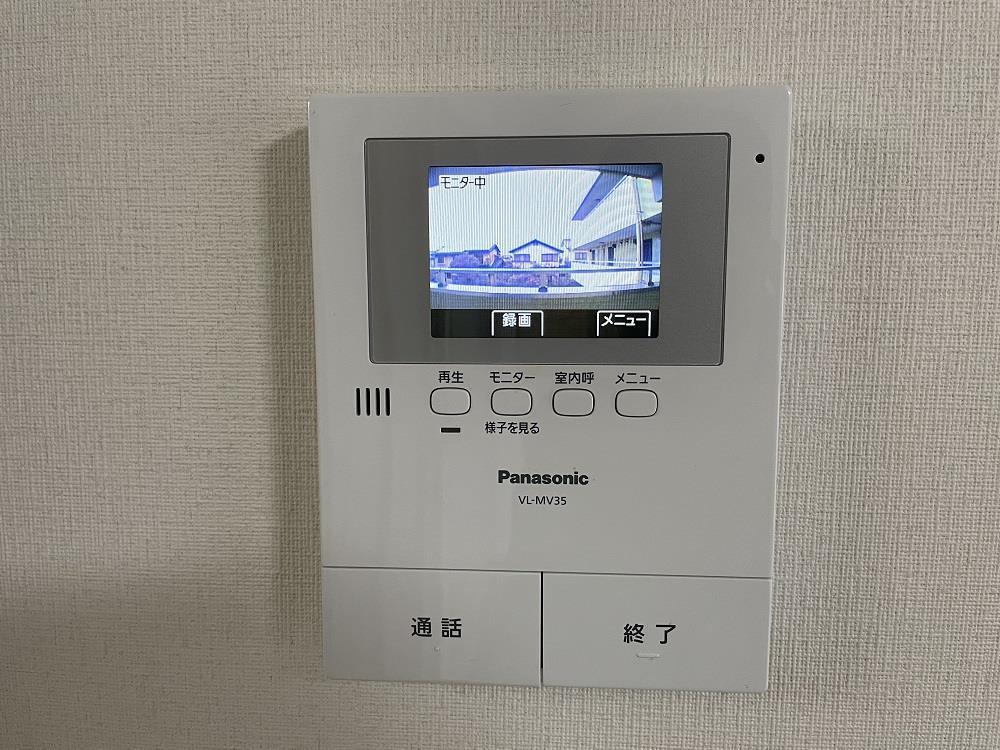 セキュリティ　モニター付インターホン