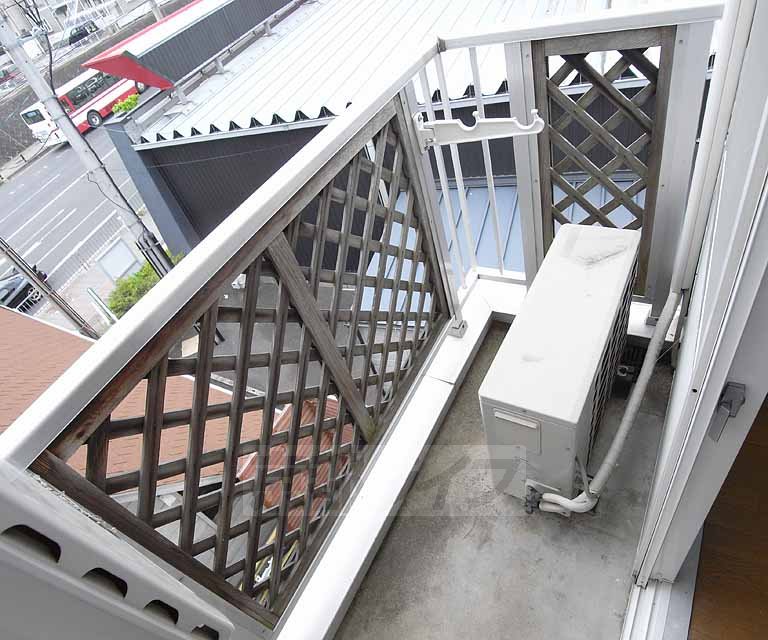 バルコニー　日当たりも良さそうです。