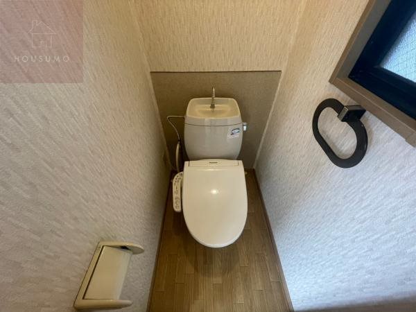 トイレ　ゆったりとした空間のトイレです