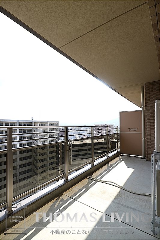 バルコニー　日当たり良好です。