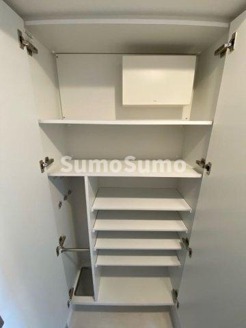 収納　ちょっとした収納スペースも充実しています