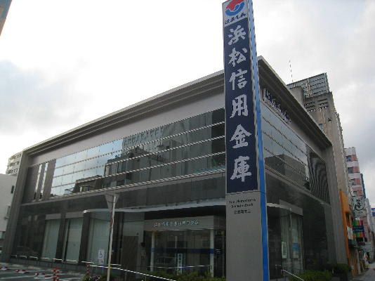 銀行　浜松いわた信用金庫伝馬町支店（銀行）まで1071m