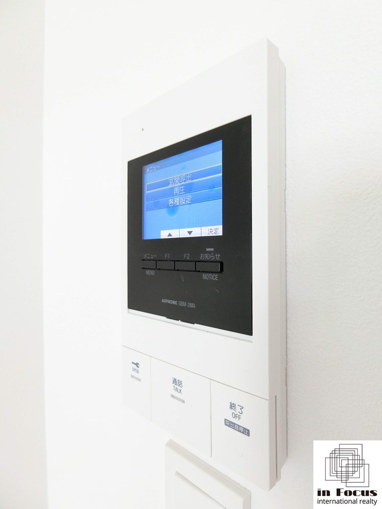 セキュリティ　来客の顔が見える安心のTVモニターホン