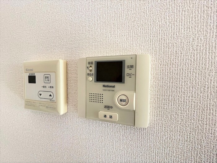 セキュリティ　オートロック連動モニタ付きインターホン