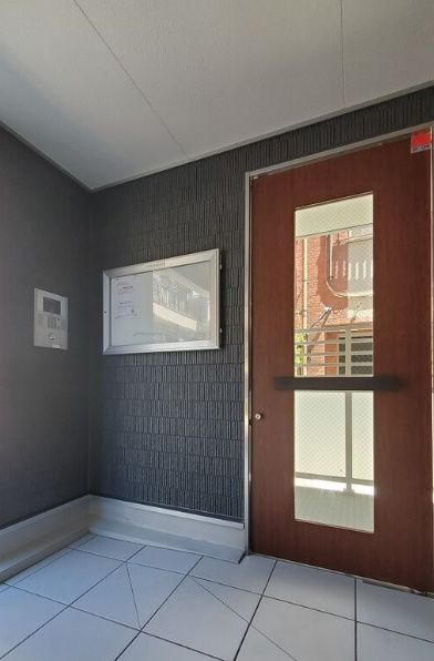 エントランス　防犯面もばっちりです！