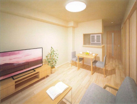 居室・リビング　※パース及び完成予想画像になります※