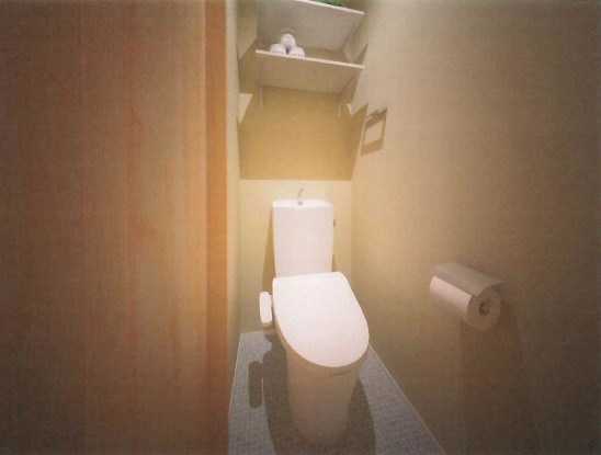 トイレ　※パース及び完成予想画像になります※