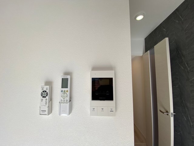 セキュリティ　モニター付きインターフォンです