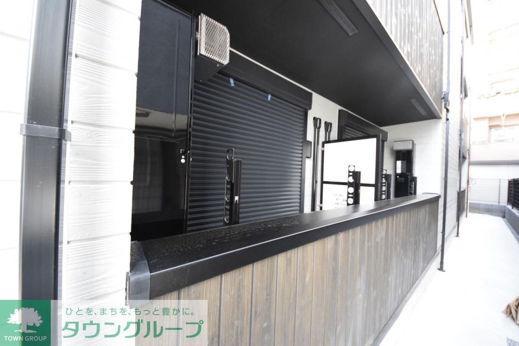 バルコニー　庭