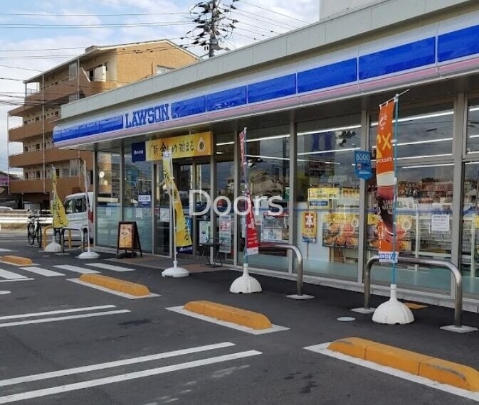 コンビニ　ローソン岡山西大寺中野店（コンビニ）まで537m