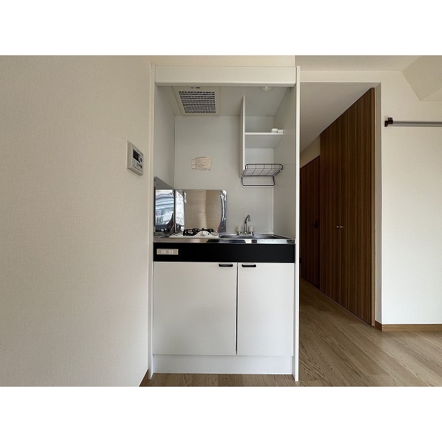 キッチン　１口ガスコンロ付ミニキッチン